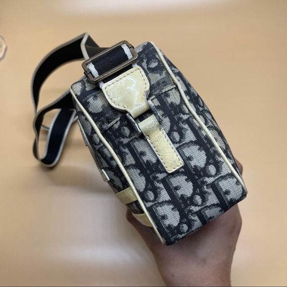 💯 AUTH CHRISTIAN DIOR NO.2 TROTTER CROSSBODY BAG - Picture 7 of 12